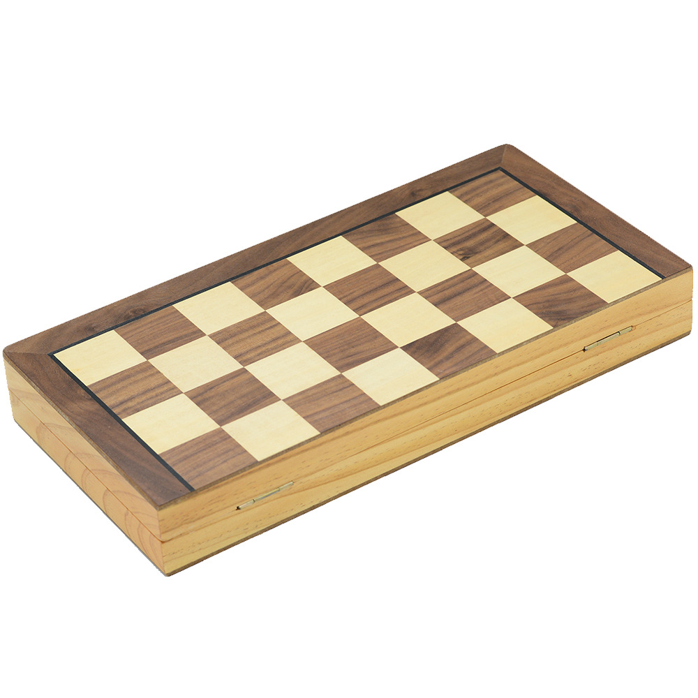 New type of chess and card entertainment, made of wood, magnetic, foldable and 39CM, with double rear, directly sent by the manufacturer for cross-border exclusive supply pic 3