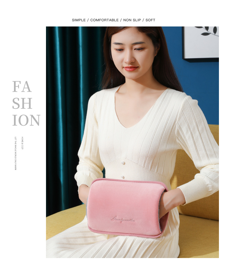 厂家批发国标款充电热水袋水电分离绒布暖水袋防爆暖手宝现货供应详情16