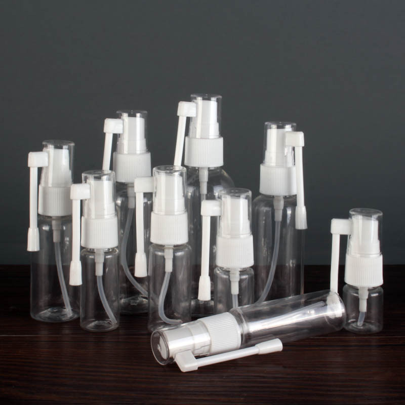 Cross-border exclusive 10ml/15ml/20ml plastic transparent side spray bottle, elephant trunk type spray bottle, rotatable nozzle pic 8