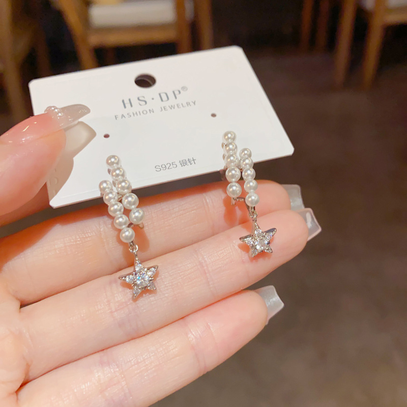 简约经典耳钉推荐100款百搭时尚925银针耳环锆石珍珠几何耳饰批发详情10