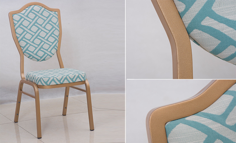 Star Wholesale metal hotel banquet chairs and dining chairs can be equipped with chair covers. They are universal for hotel and restaurant tables and chairs pic 1