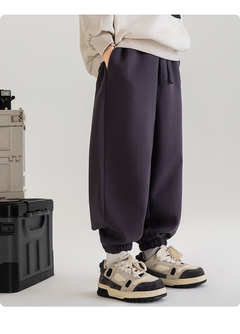 童装男童春秋款卫裤2025新款酷帅儿童装秋季裤子男孩大童运动裤潮详情18