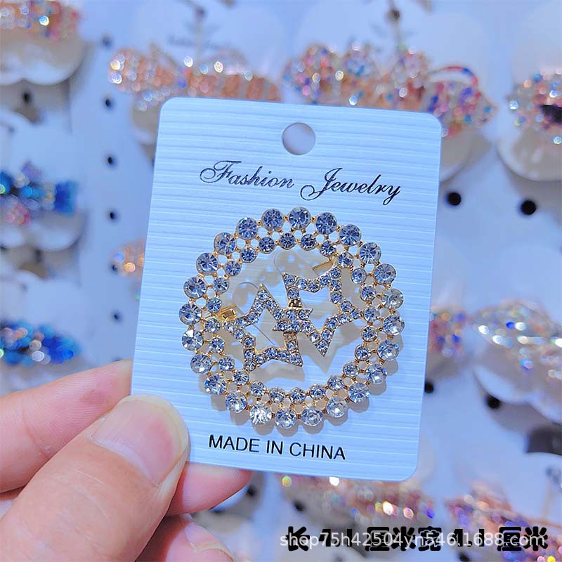 蝴蝶合金饰品高级感简约百搭高档胸针防走光别针胸花衣饰配饰批发详情23