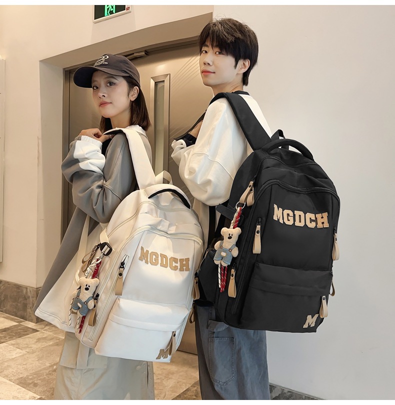 大容量多层书包初中生男女高中生双肩包减负护脊超轻便电脑背包详情12