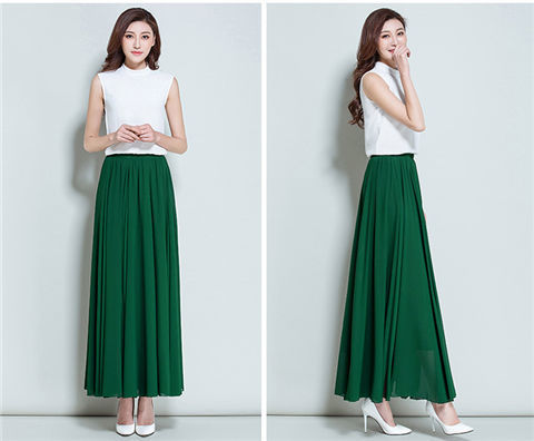 New fashionable, bright red MIDI dress for summer and spring, high-waisted and slimming, chiffon MIDI dress, mid-length beach style pic 20