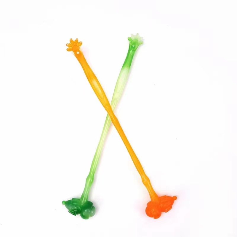 New best-selling imitation horn-shaped hammer, lotus gourd hammer, itchy scratch massage hammer, back hammer, factory supply batch in Linyi pic 3