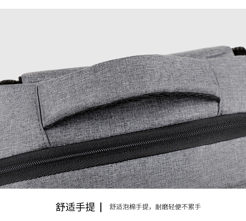 商务双肩包男多功能背包大容量旅行包高级感背包电脑包书包印logo详情42