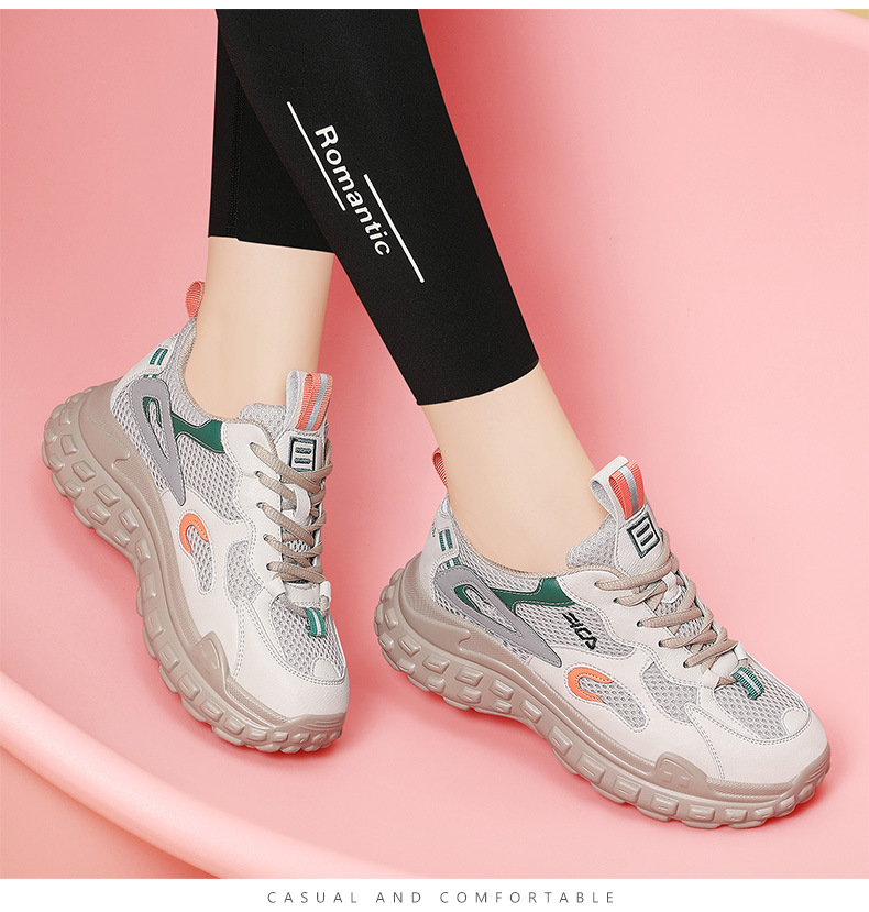 软底老爹鞋女超轻休闲运动跑步2025年春秋季新款百搭女鞋薄款鞋子详情17