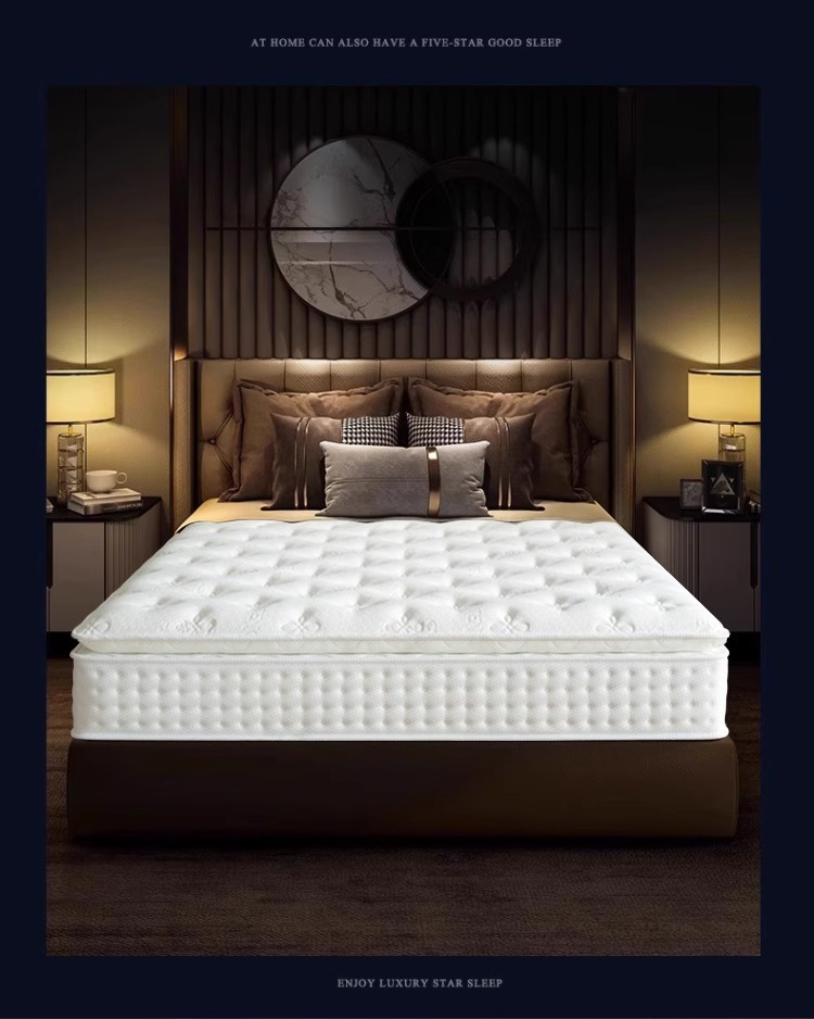 Hilton five-star hotel mattress Home Simmons independent bag elastic memory foam thickened soft pad pic 3