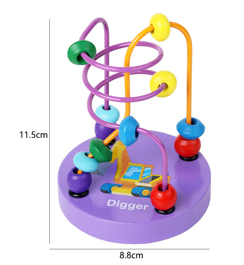 跨境外贸木质串珠儿童玩具绕珠益智早教婴幼儿6个月蒙氏百宝箱宝宝积木diyP52详情20