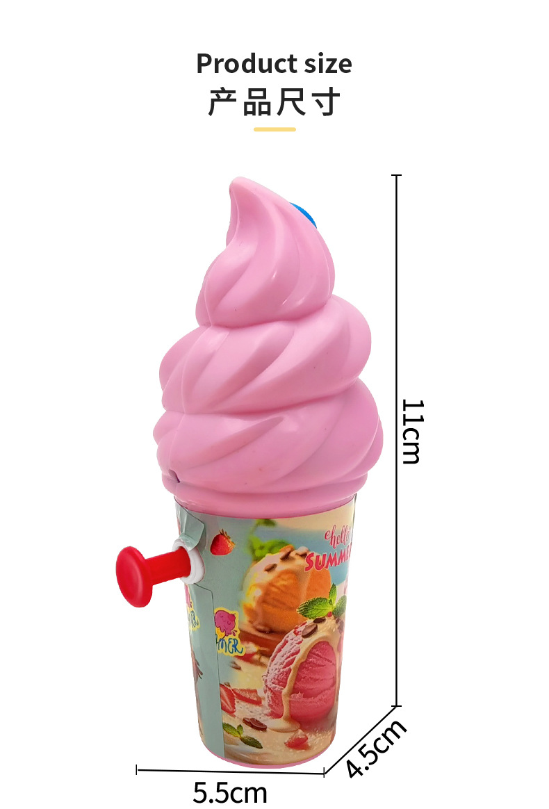 Simulated ice cream water gun, cross-border parody, creative Popsicle, ice cream water gun, gift toys, night market street stalls pic 14