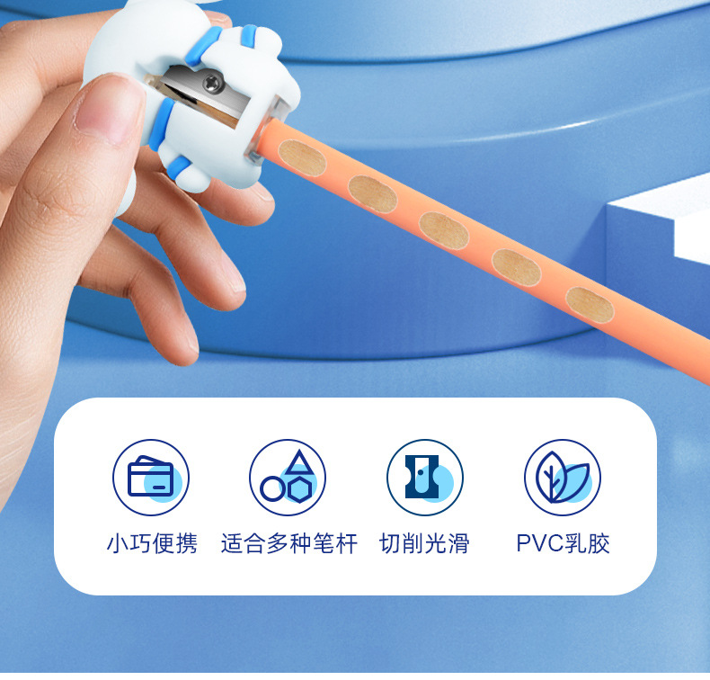 卡通卷笔刀库洛米美乐蒂凯蒂猫大耳狗学生转笔刀削铅笔卷笔刀详情2