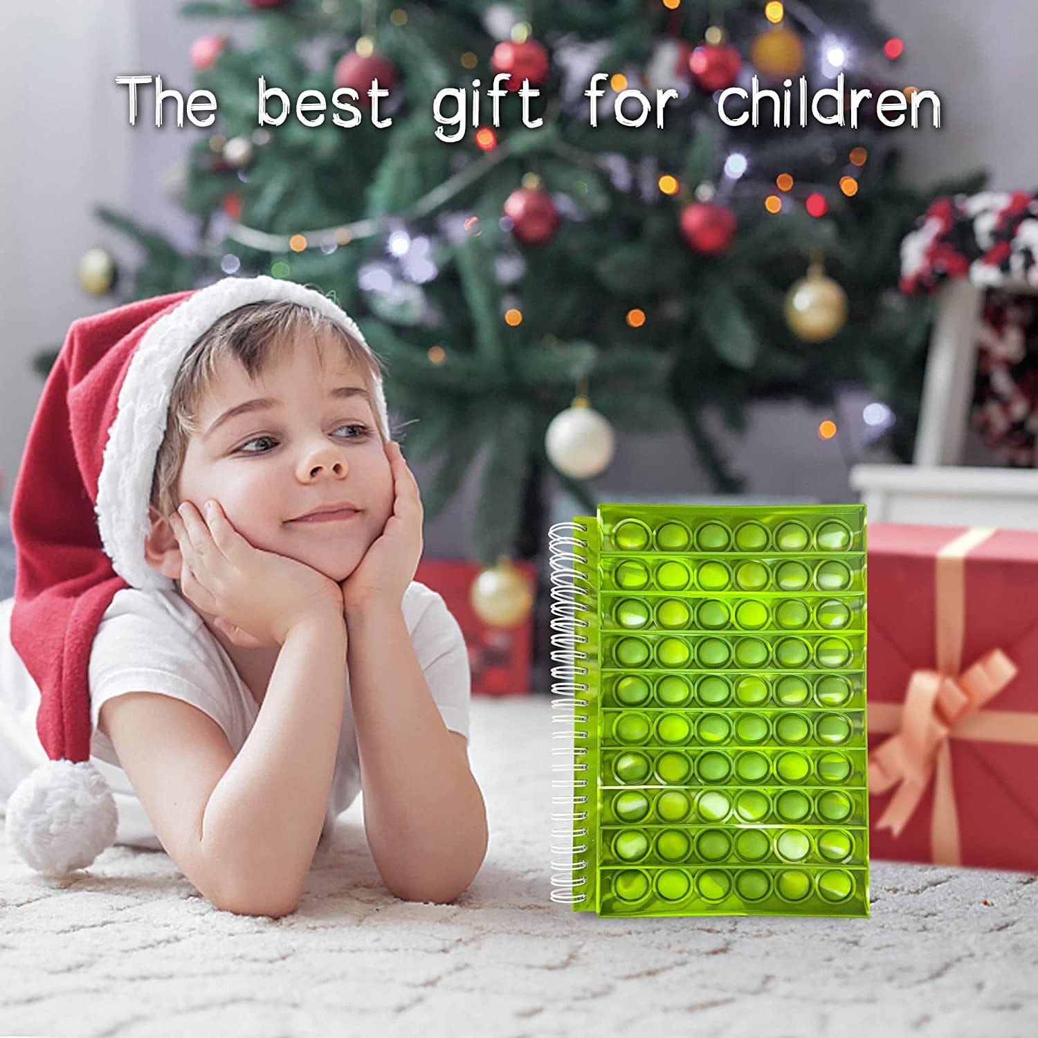 Wholesale cross-border Rainbow rodent Control Pioneer custom Unicorn stress-relieving bubble silicone loose-leaf notebook from the manufacturer pic 8