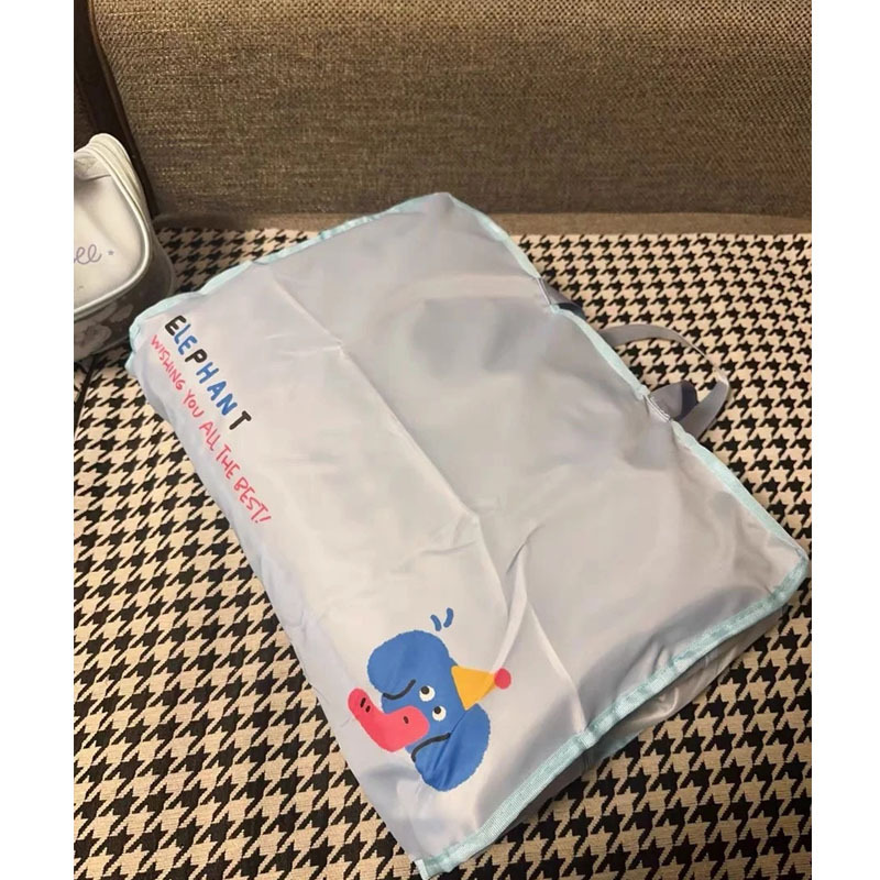 Cute six-in-one clothing storage bag, suitcase, clothes organization bag, underwear and underpants, portable hanging bag for travel and business trips pic 3