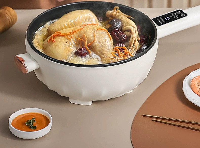 源头工厂爆款电炒锅家用一体电火锅大容量电煮锅礼品批发外贸专供详情25