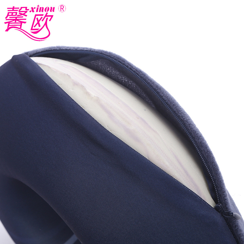 记忆棉旅行U型枕办公室汽车颈枕飞机午睡护颈枕颈椎枕头u形枕详情9