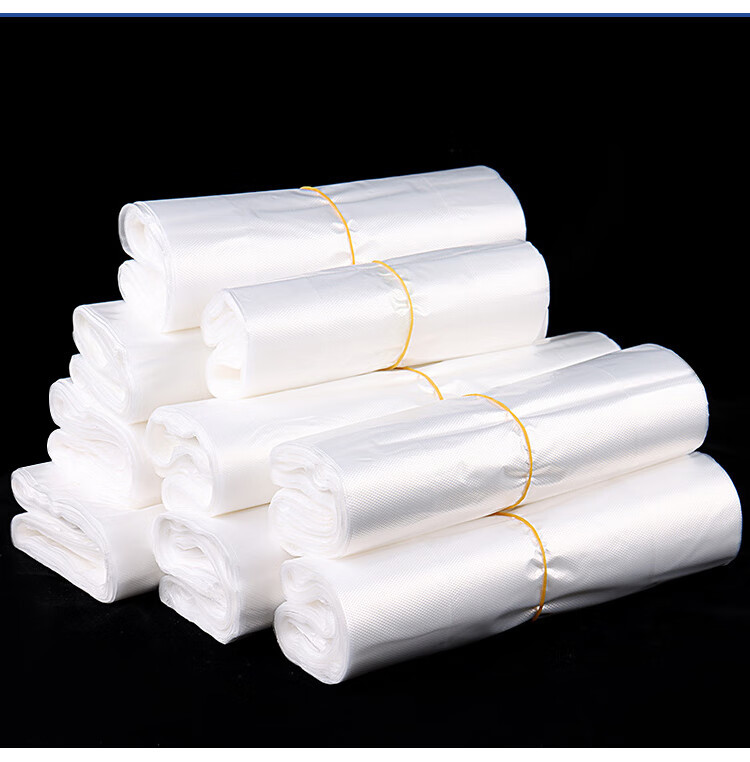 Thickened transparent food packaging bags, supermarket shopping bags, disposable bags, plastic vest bags, hand-held convenience bags pic 12