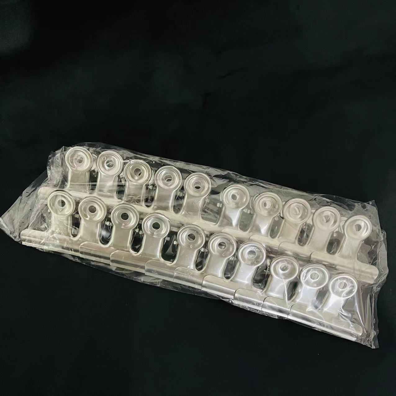 【 Zone 2-4 】 No. 4 Round Head Ticket holder 20/ pack 1600/ piece No. 4 Round head Ticket holder, ticket holder, metal galvanized iron holder, organizing holder, book holder, stationery, office holder, 1 yuan supply pic 7