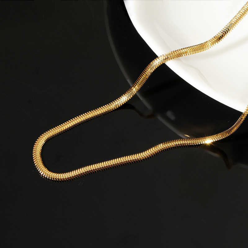 项链925纯银意大利蛇骨链锁骨链女高级感小众气质ins饰品配饰青岛详情10