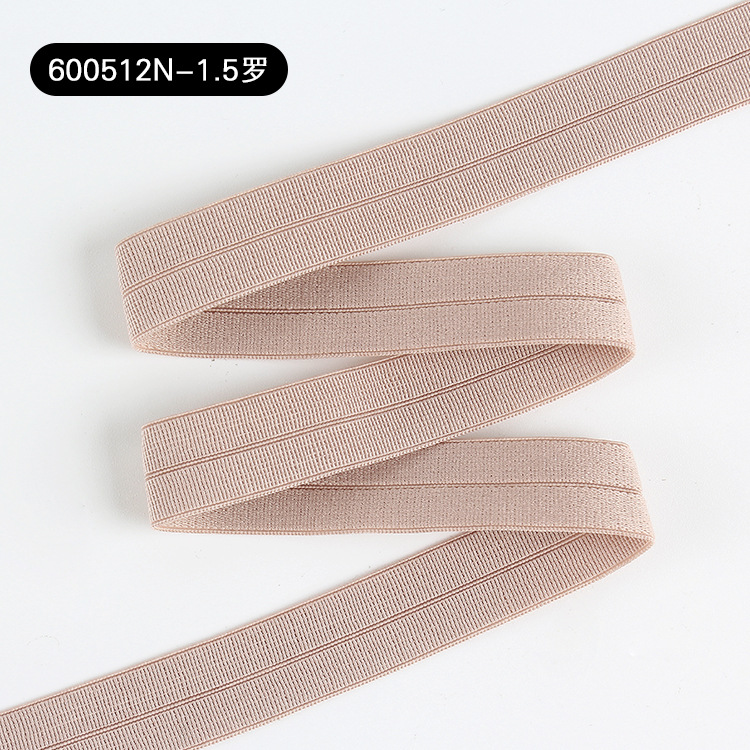 Factory direct sales: 2.0 threaded edge high-elasticity elastic band underwear, bras, down jackets, webbing weaving pic 10