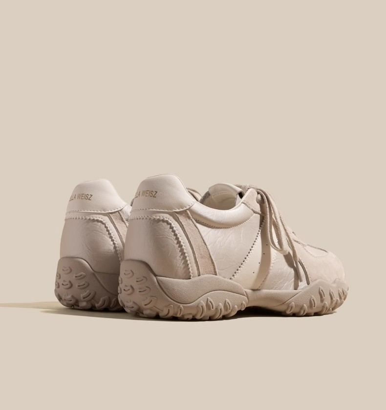 小个子7cm内增高真皮德训鞋女鞋2025春夏新款厚底运动休闲阿甘鞋详情19