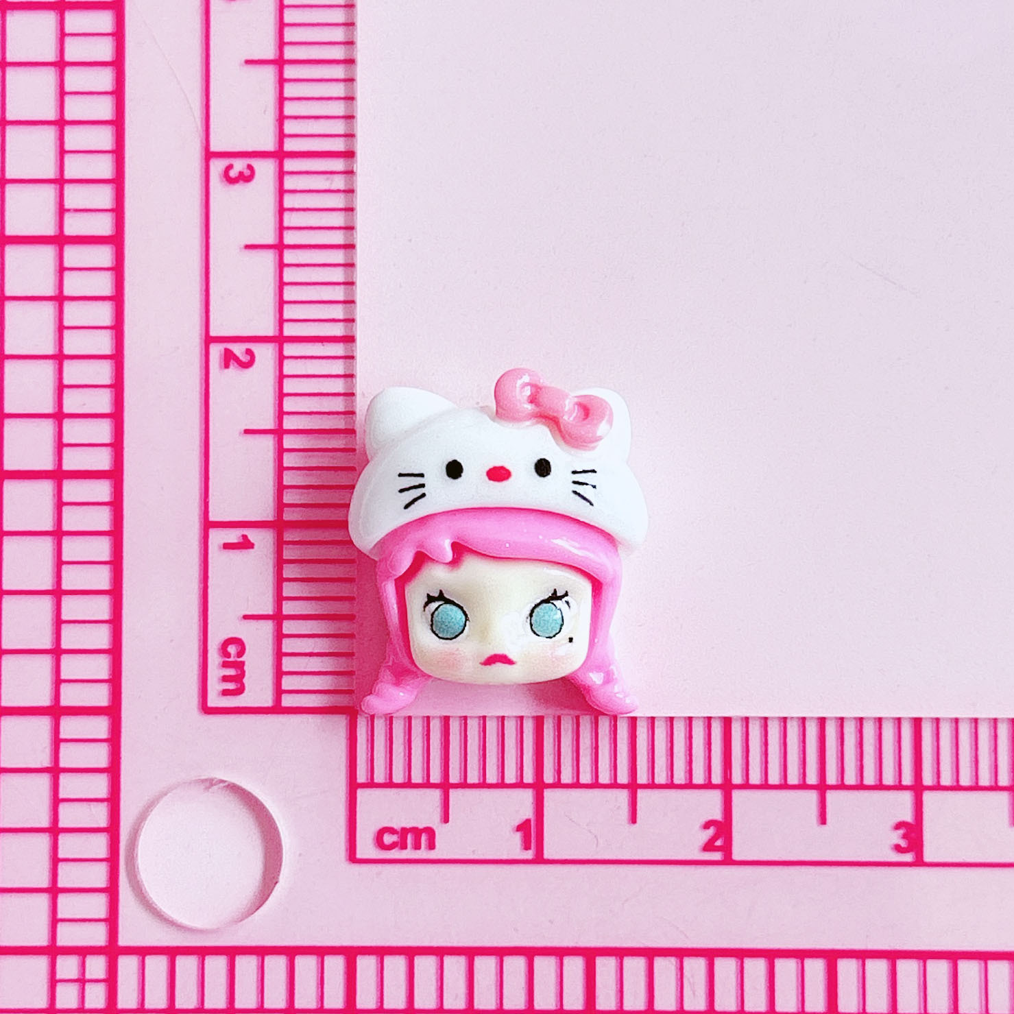 Gold pink cat hat, cute kid series diy hairpin accessories, handcrafted creative design, and decorative materials pic 13