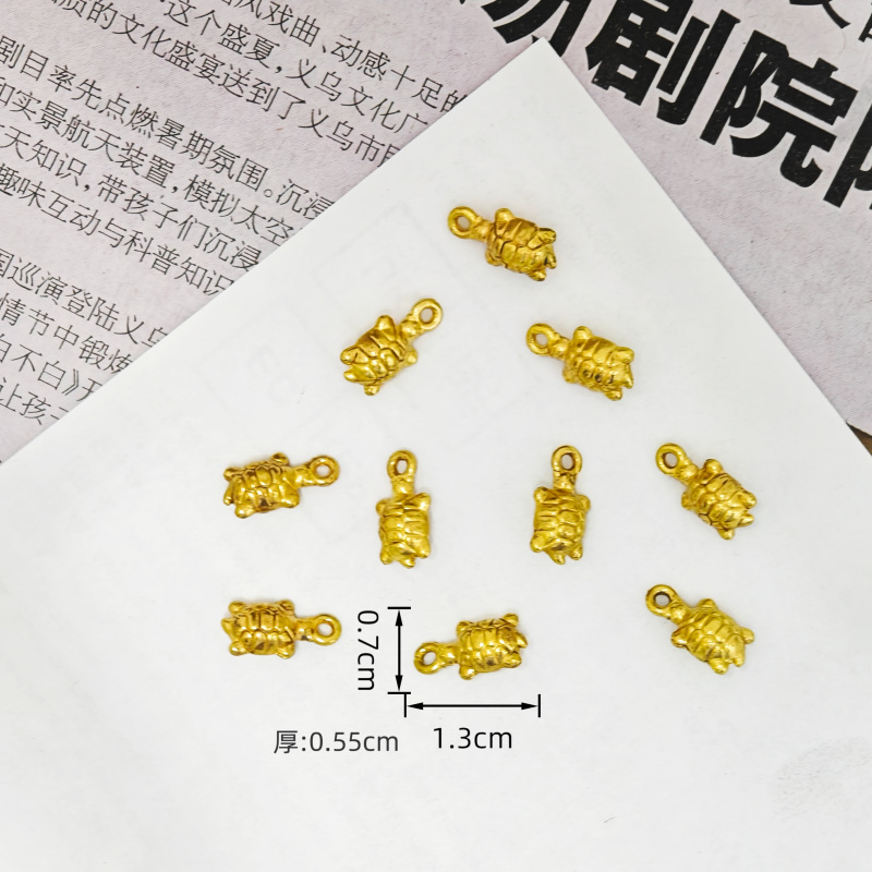diy合金饰品配件海洋生物海龟挂件 手链项链复古吊坠材料跨境热销详情28