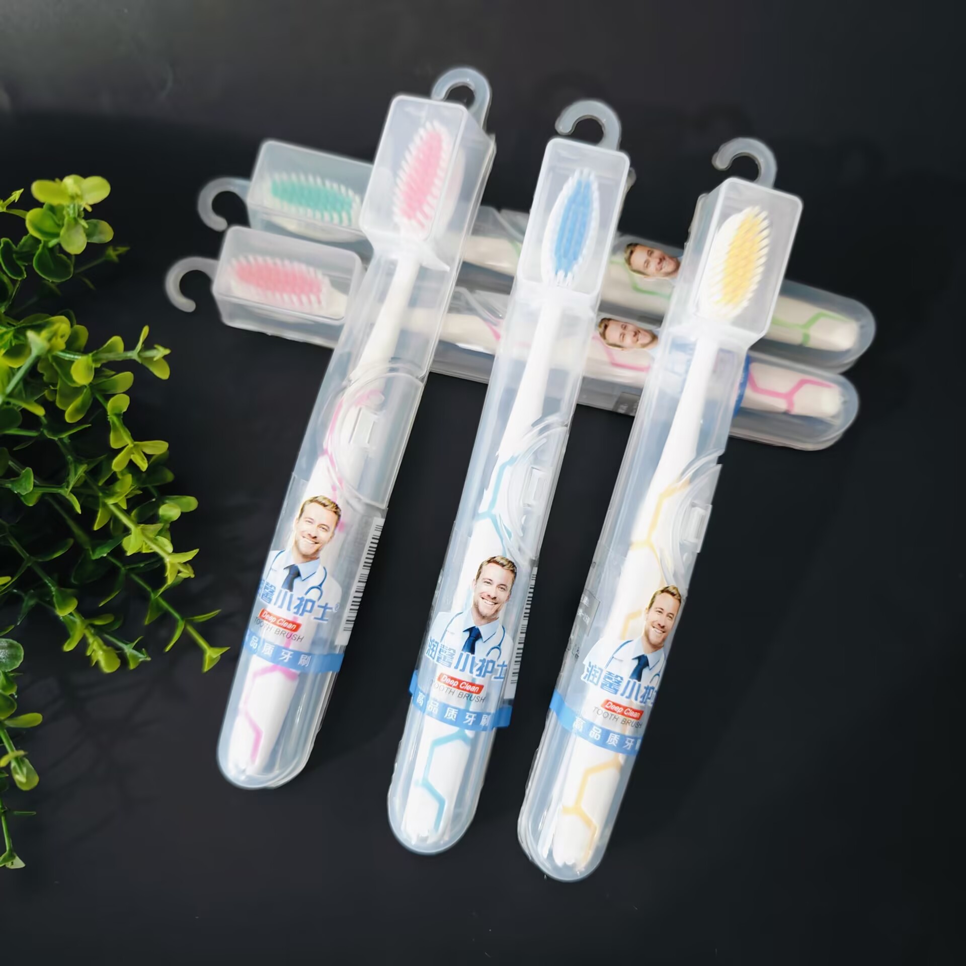 【 Zone 2-10 】121 toothbrushes: 20 yuan per box, 240 yuan per case. 121 toothbrushes, individually packaged in boxes, travel portable toothbrushes, suitable for both men and women, color toothbrushes, wholesale at 2 yuan pic 5