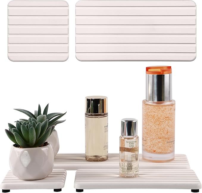 三件装跨境硅藻土杯垫即时干燥垫吸水石托盘水槽托盘速干沥水垫子详情6