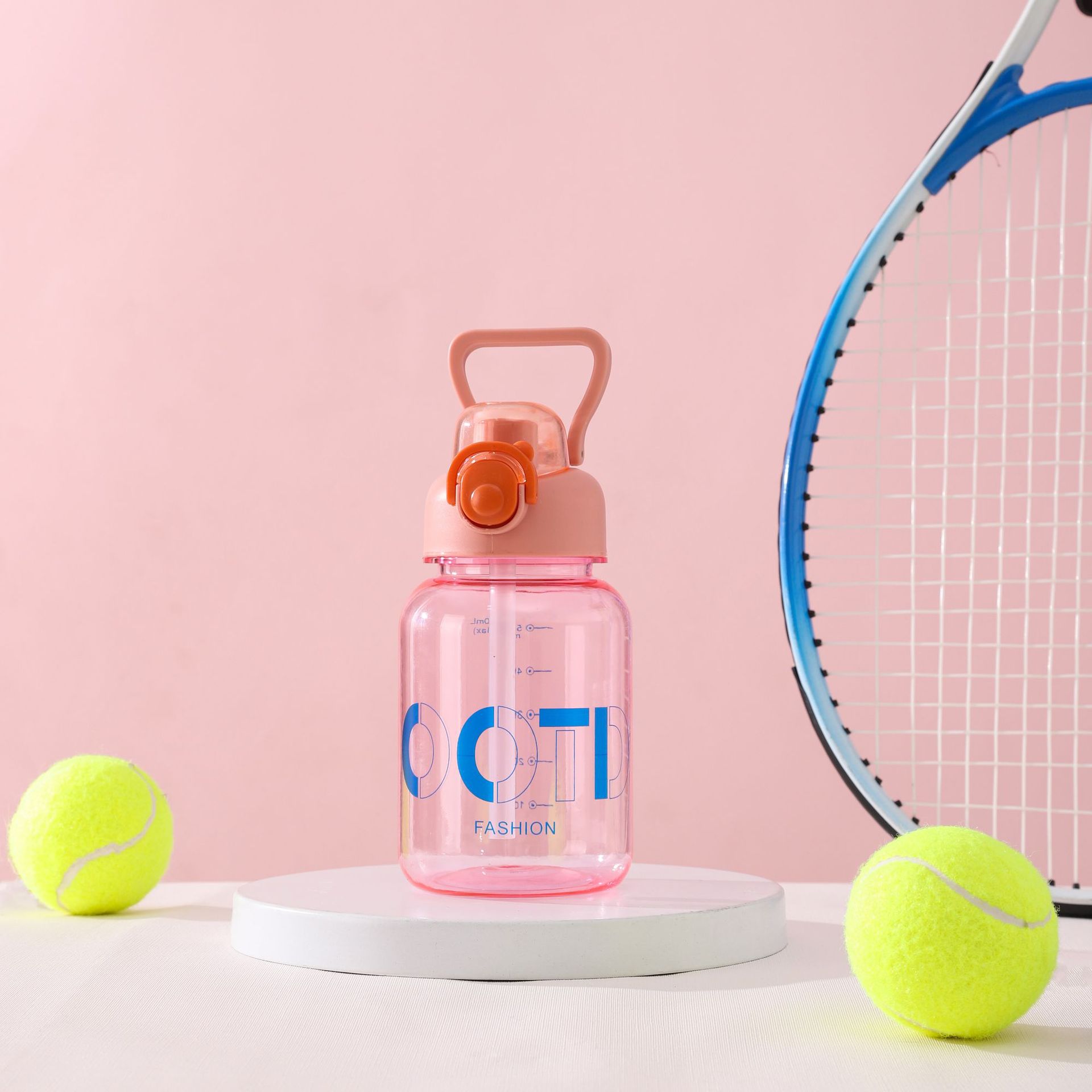 高颜值塑料水杯日本随行杯塑料茶漏水杯ins风简约随手杯详情31