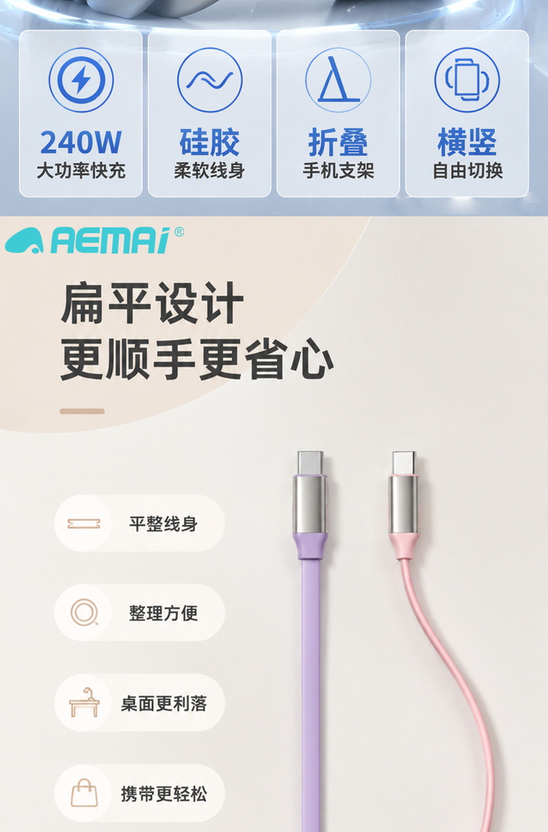 240W express cable telegraphic cable cable (кабельная связь с каналом быстрого заряда сотовых телефонов) поддерживает свободное переключение на экран в поддержку apple war в качестве оппозицию pic 5