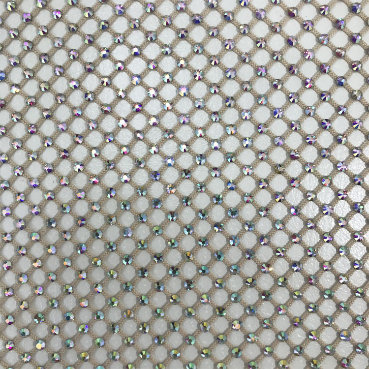 Factory direct sales of net fabric, hot diamond mesh, stretchable elastic net diamond, DIY hot diamond shoes, hats and clothing pic 2