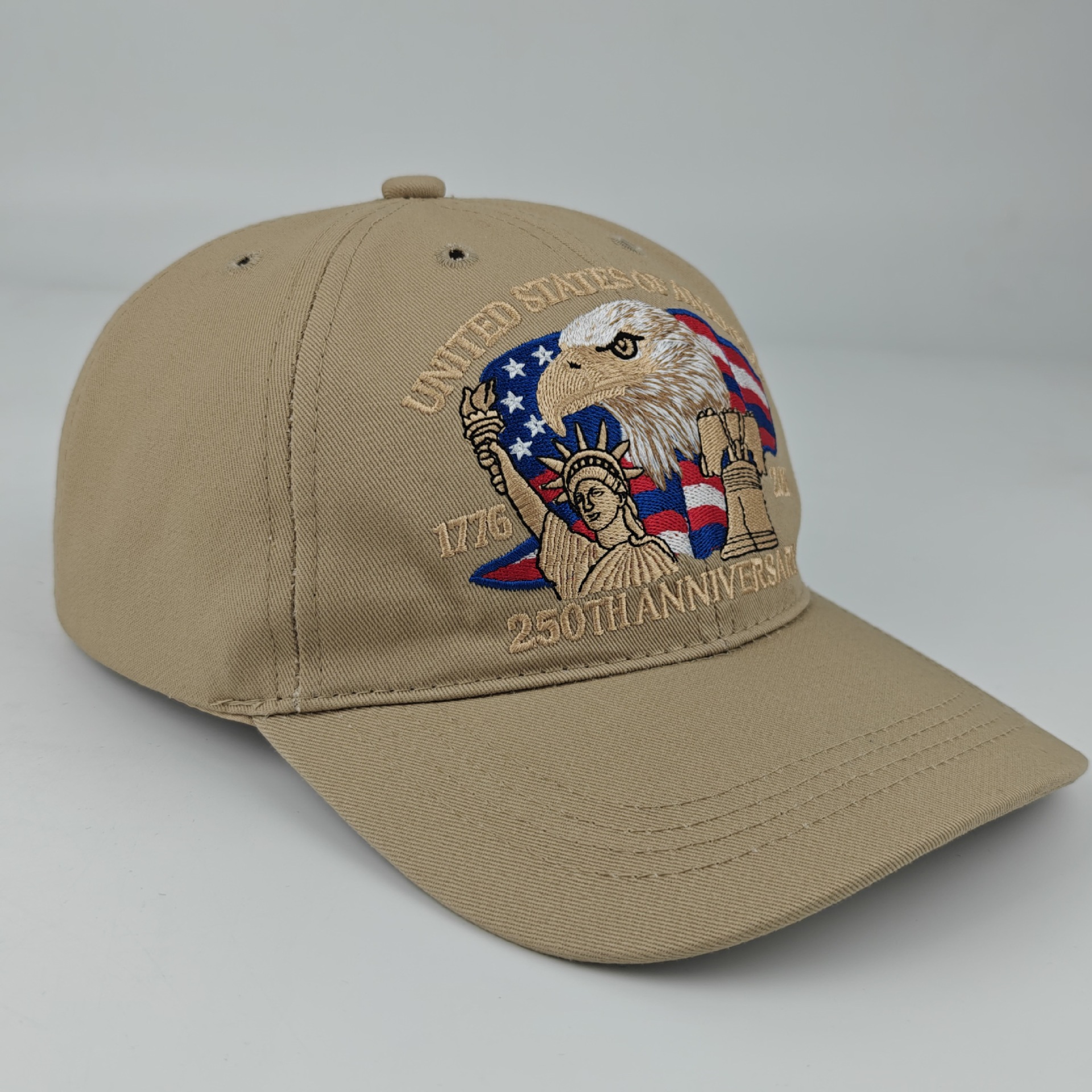 New in-stock American 250th anniversary commemorative baseball cap, three-dimensional embroidered commemorative cap, cross-border headband baseball cap pic 41