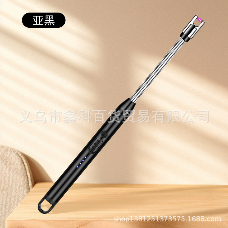 JL811-2加长点火器厨房煤气灶猛火炉天然气点枪充电打火机点火详情36