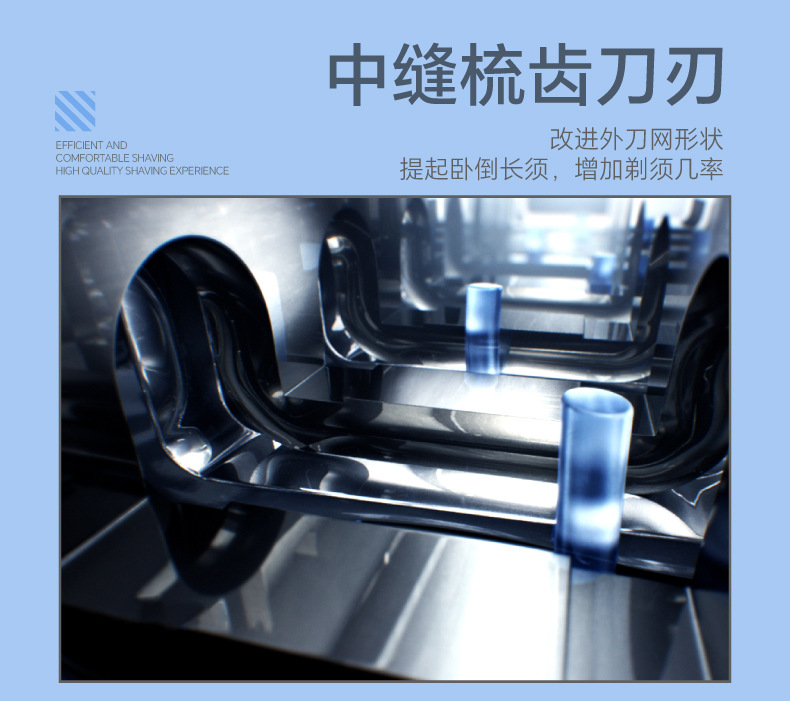 博朗5/6系剃须刀刀网组件53B73S小猎豹刀头网罩日用百货卫浴用品详情5