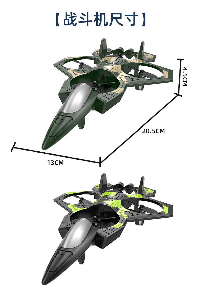ABS plastic remote-controlled aircraft, remote-controlled fighter jets, high-quality quadcopters, foam drones pic 31