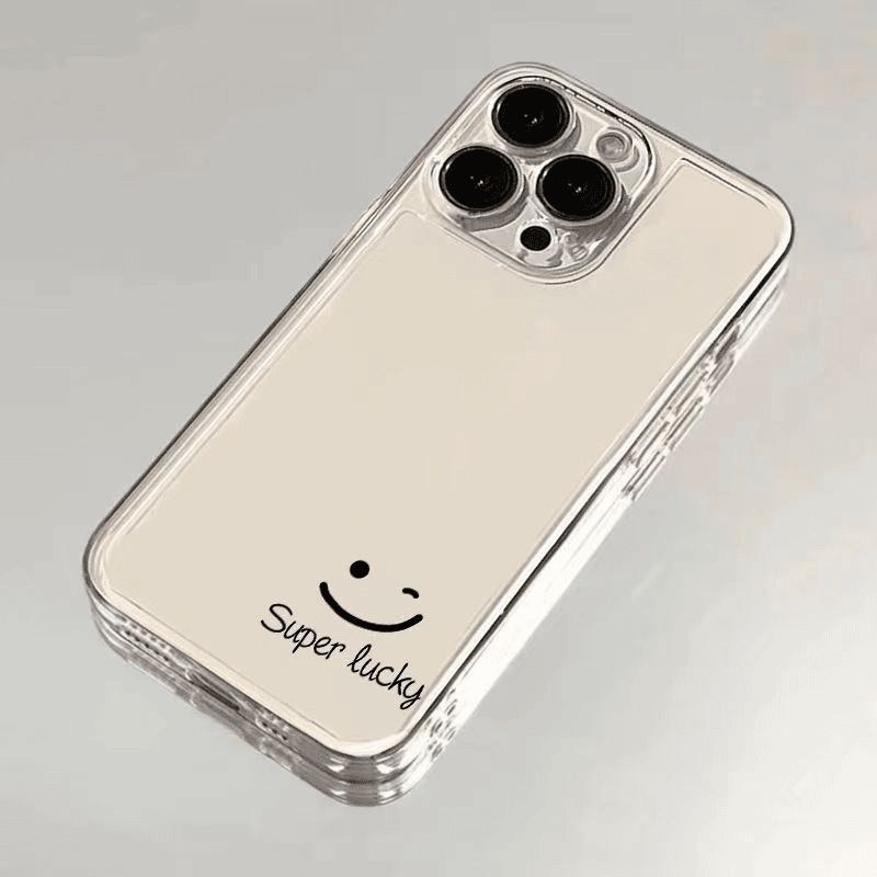 幸运笑脸适用苹果16PROMAX手机壳iPhone15防摔14软壳13简约12全包详情3