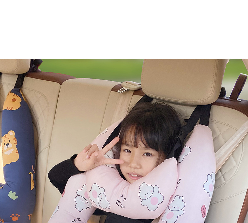 汽车抱枕儿童卡通动漫睡枕车载内用品抱枕车上舒适睡觉神器通用详情29