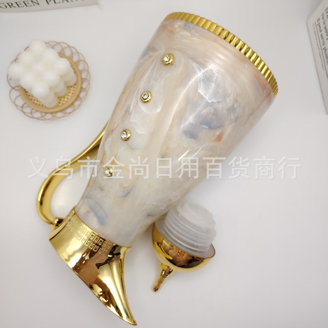 Household insulated water kettles, large-capacity thermos flasks, office thermos flasks, student dormitory factory direct sales pic 1