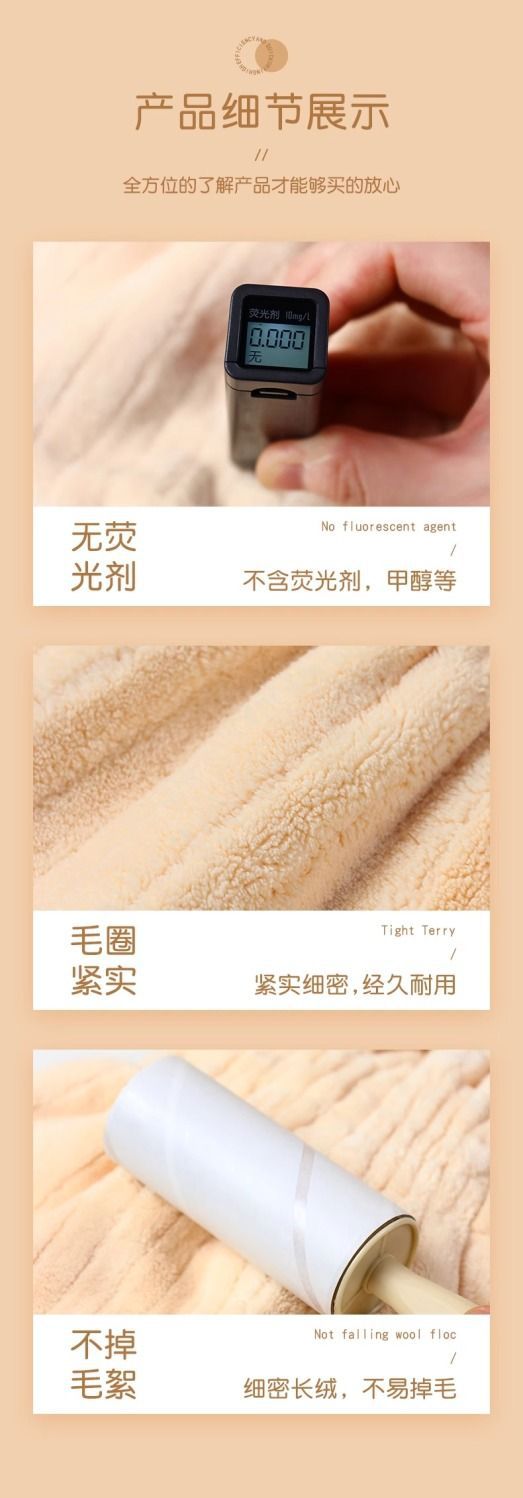 蝴蝶结法式干发帽女超强吸水速干免吹洗头加厚可爱浴帽包头巾详情12