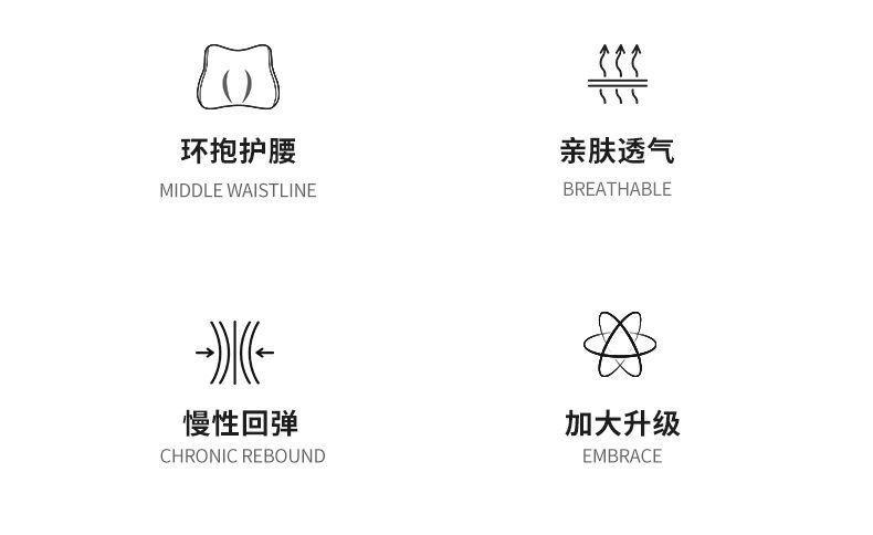 汽车头枕靠枕车用车座护腰靠靠背垫车内座椅记忆棉车载腰垫护颈枕详情8