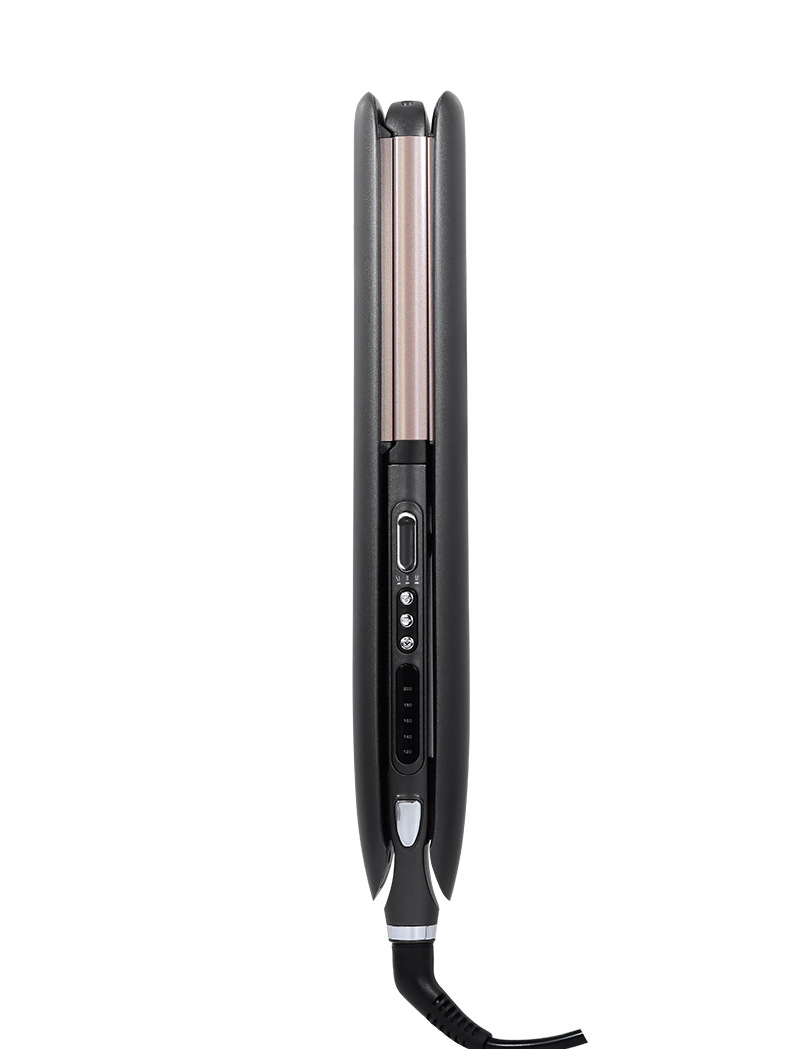 HATTEKER electric hair straightener, dual-purpose for curling and straightening, home fluffy corn perm, multi-functional temperature-controlled curling iron, hair straightener pic 13