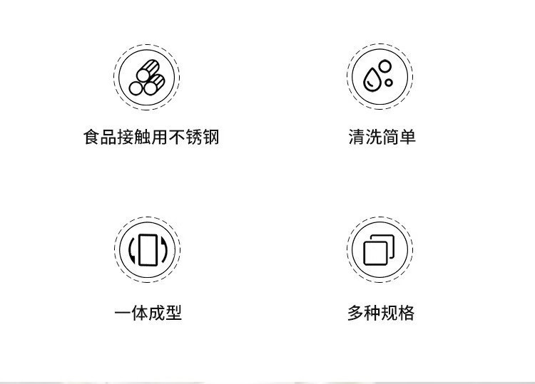 加厚不锈钢方盘带盖子家用长方形带磁小保鲜盒托盘毛巾展示盘方盆详情2