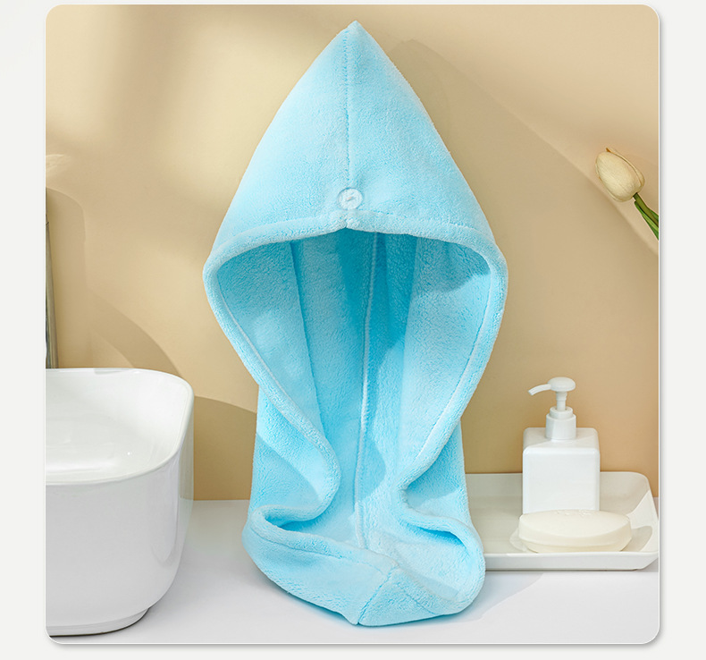 干发帽女加厚强力吸水速干珊瑚绒干发巾新款擦头毛巾浴帽包头毛巾详情11