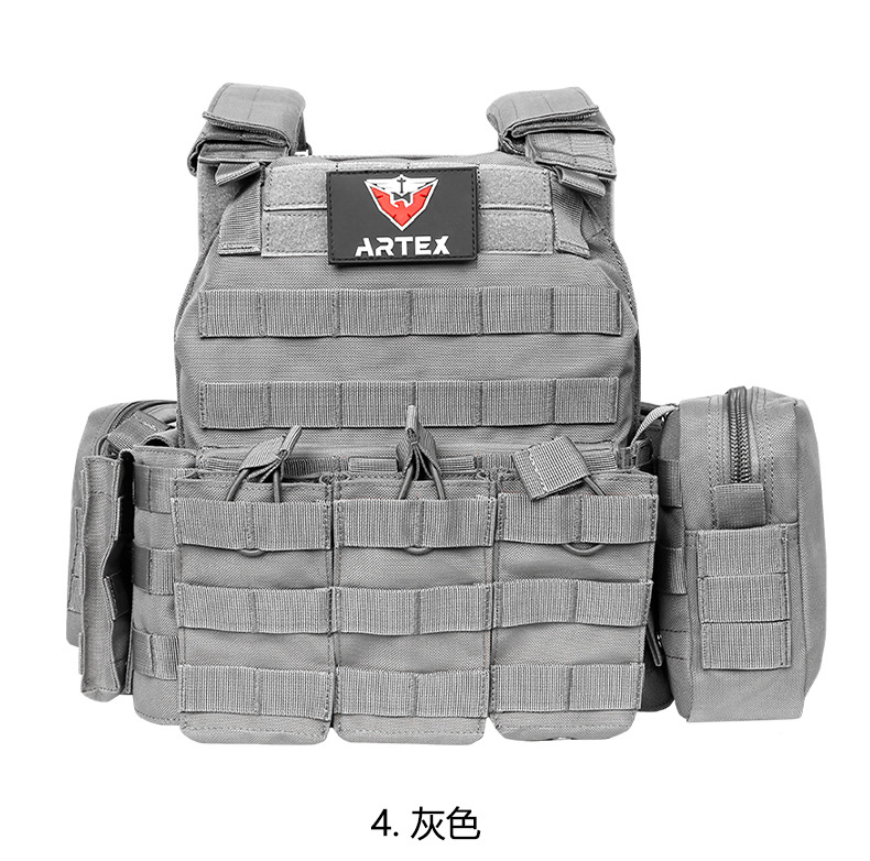 Yitu Outdoor Military Enthusiast Multi-functional 6094 combination tactical Vest Training combat suit Sports CS tactical Vest Training suit pic 21