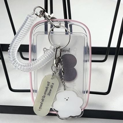 糖果色弹簧绳拉伸弹力绳子卡套挽手挂绳挂钥匙挂书包绑带门禁防丢详情4