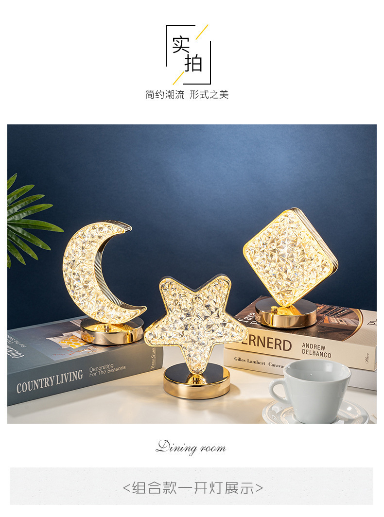 跨境爆款氛围灯装饰台灯卧室床头高级感台灯房间情调灯创意小夜灯详情3