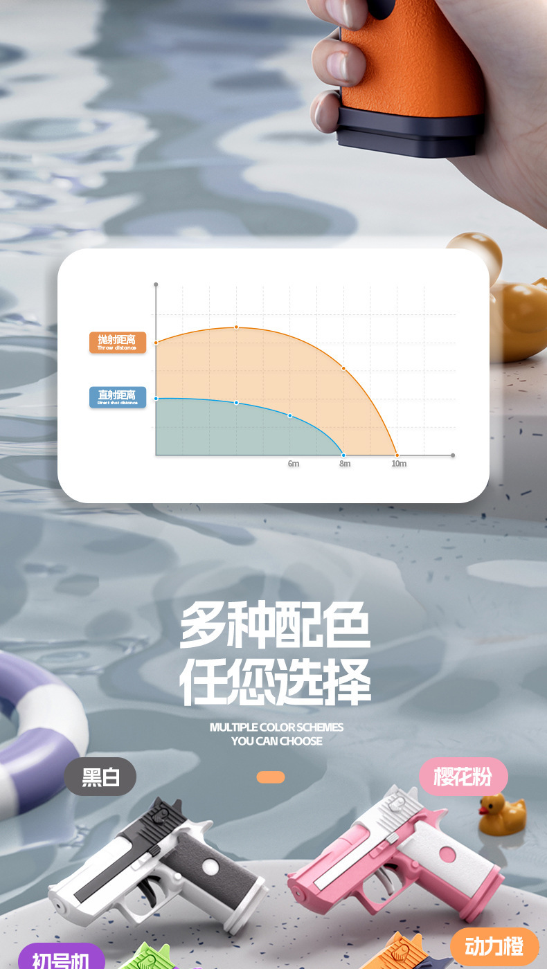 批发代发儿童玩具小水枪夏天喷水枪宝宝男孩女孩迷你卡通戏水玩具详情8