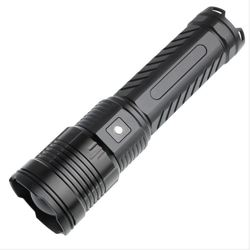 跨境超远远射白激光穿天炮高功率电显伸缩变焦户外双光强光手电筒详情6
