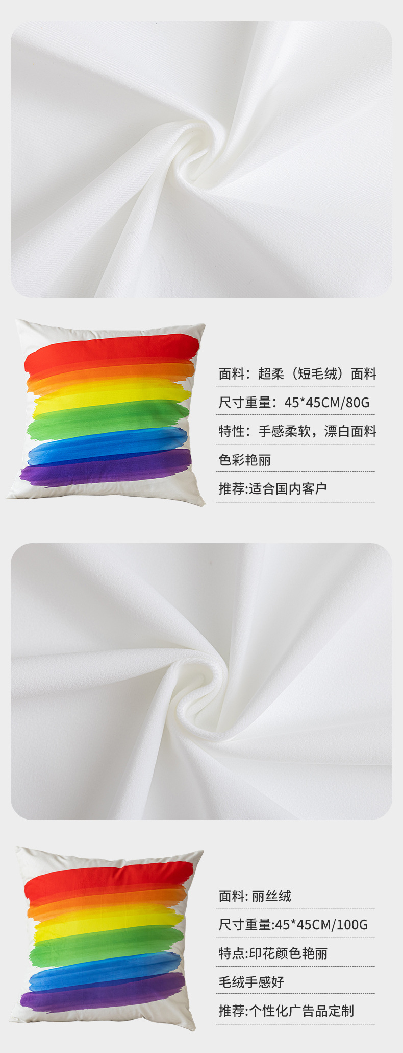 temu新款复活节印花抱枕套萌宠兔子涤纶格子系列客厅沙发靠垫靠枕详情14